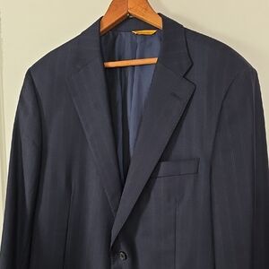 Hickey Freeman Sport Coat Fine Italian Fabric By Ing Loro Piana 42R